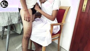 ඉස්කෝලේ සුදු ගවුම උස්සලා ගැහුවා Sri Lankan School Uniform Hard Fuck With Bf- SlSexyStrips