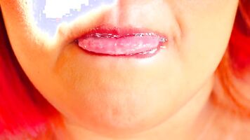 ASMR: Soft Moans and Spit Play