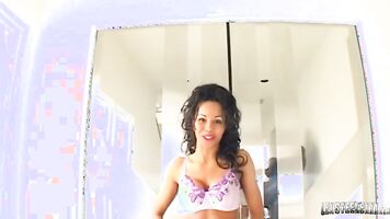Beautiful Brunette Devin DeRay Enjoys Dark Dick Anal Fuck With Lex Steele!