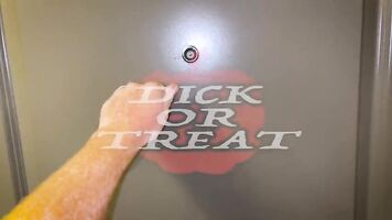 Trick or Treater Fucks Neighbor Girl Next Door - Molly Pills - POV 4K