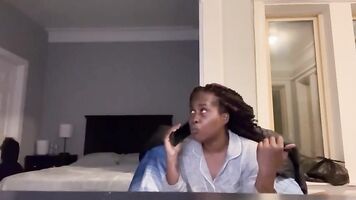 I shut her up real quick