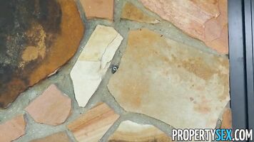 PropertySex Tenant busted avoiding her landlord's rent requests