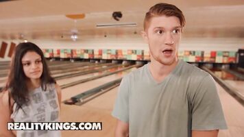 Reality Kings - Smoking hot ebony Julie Kay fucked at the bowling centre