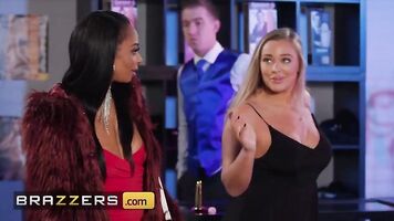 Brazzers - Lola Marie likes sex toys, but she loves Big white cock more